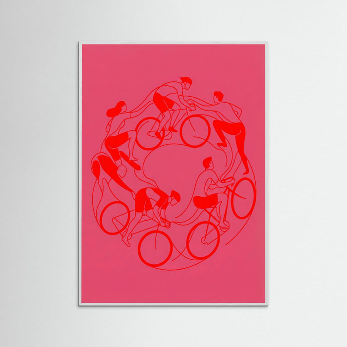 White Wood Cycling Circles