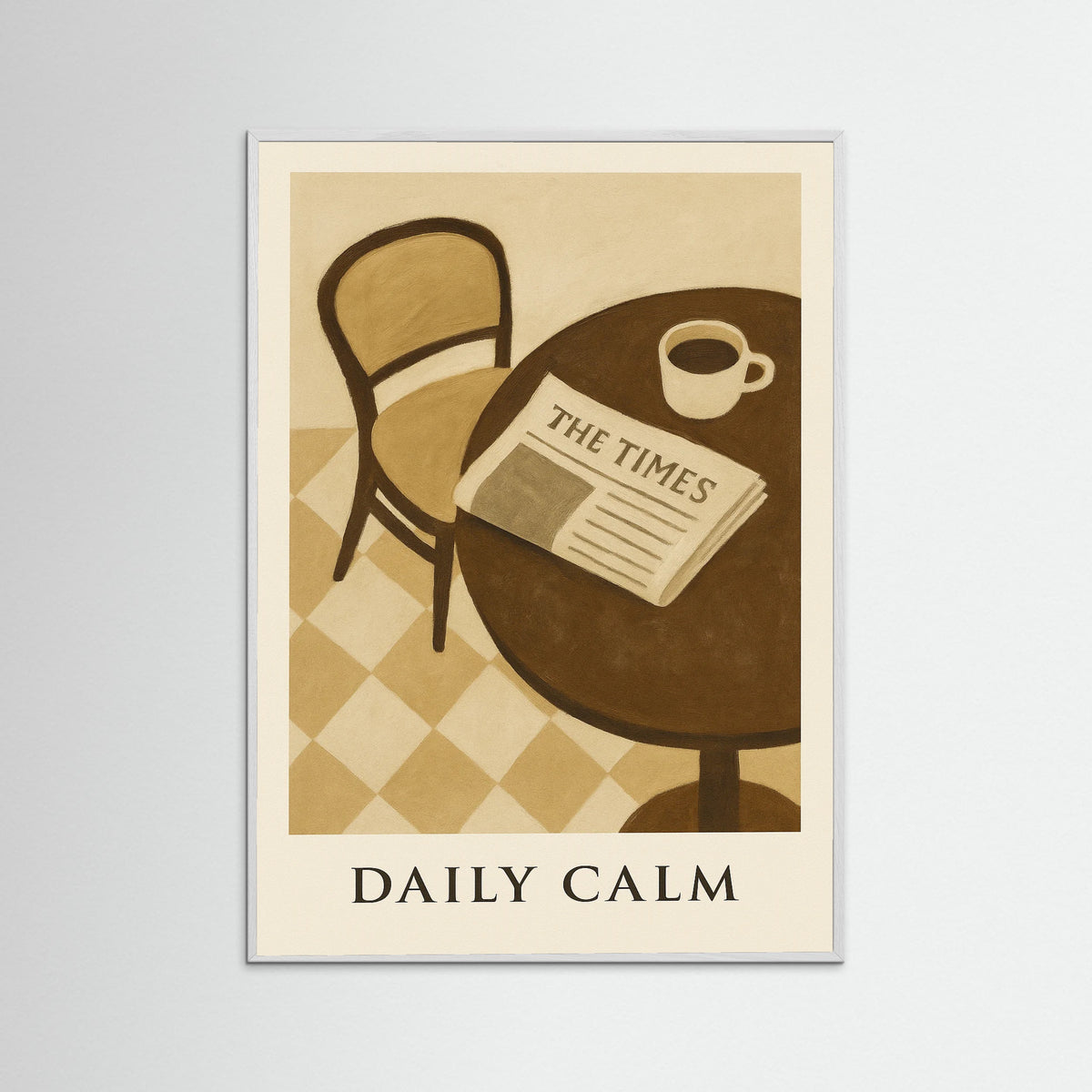 White Wood Daily Calm