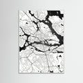 White Wood Danish Cityscape