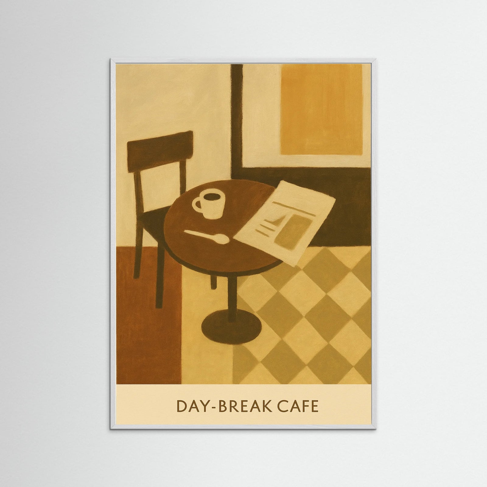 White Wood Daybreak Cafe