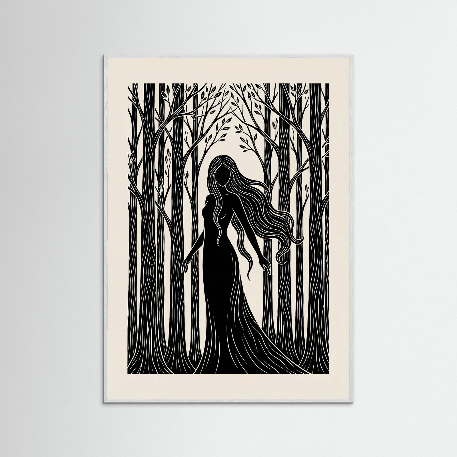 White Wood Deep Connection