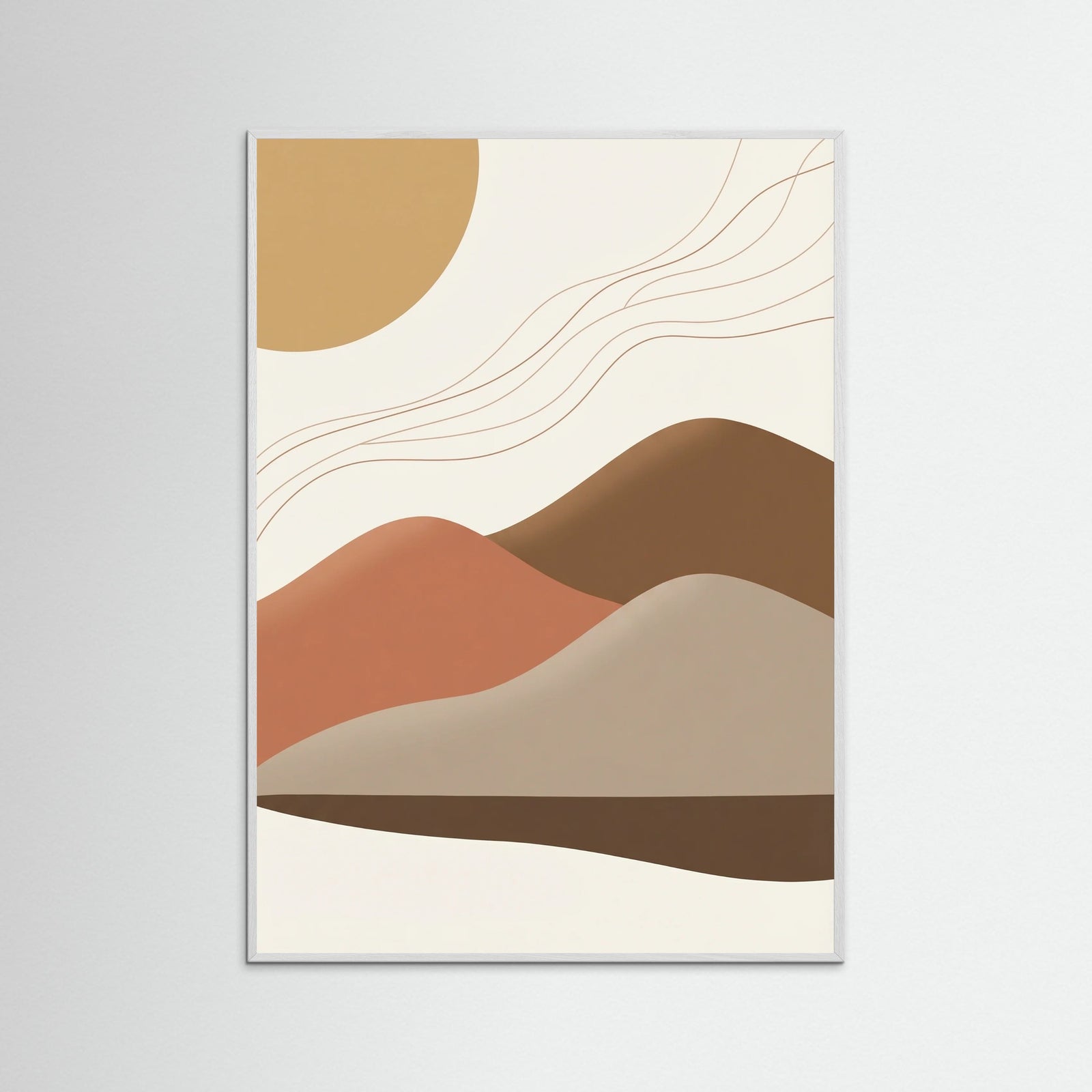 White Wood Desert Ascent