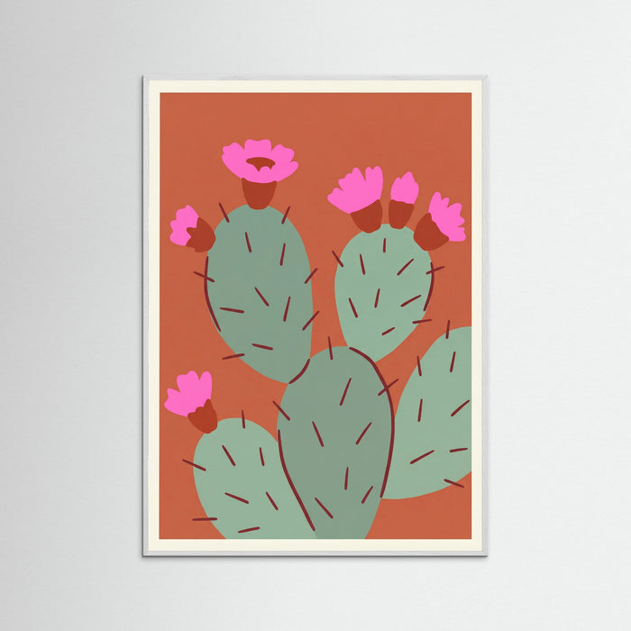 White Wood Desert Bloom