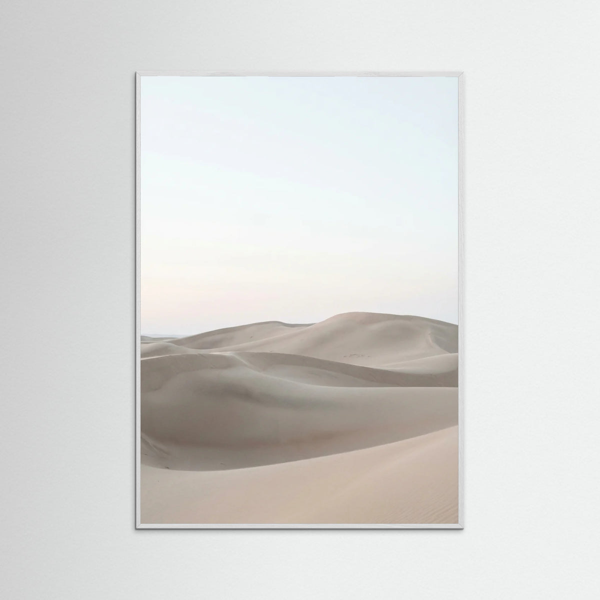 White Wood Desert Calm