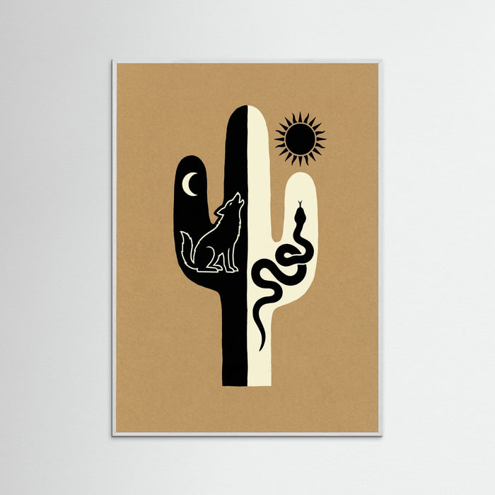 White Wood Desert Duality