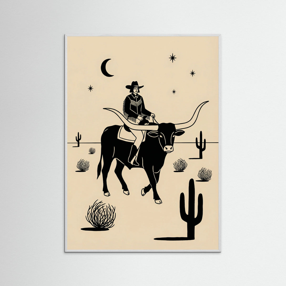 White Wood Desert Rider