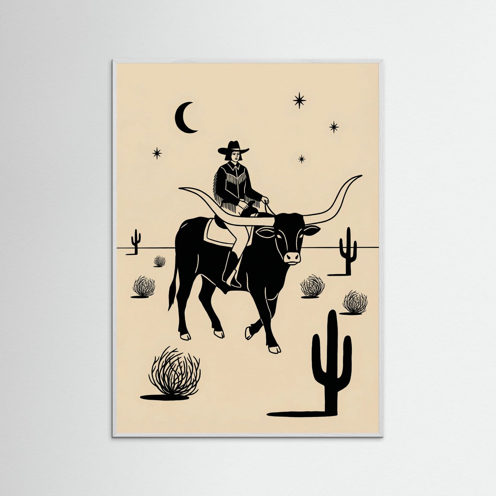 White Wood Desert Rider