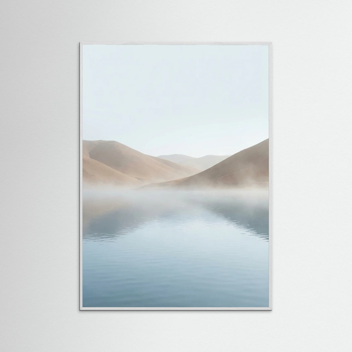 White Wood Desert Shoreline