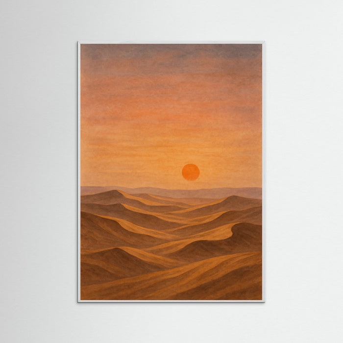 White Wood Desert Silence