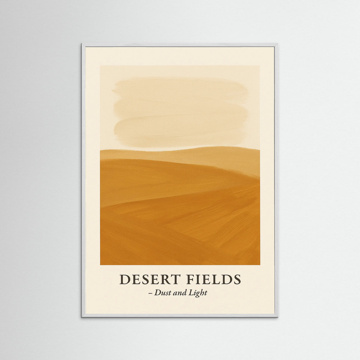 White Wood Desert fields