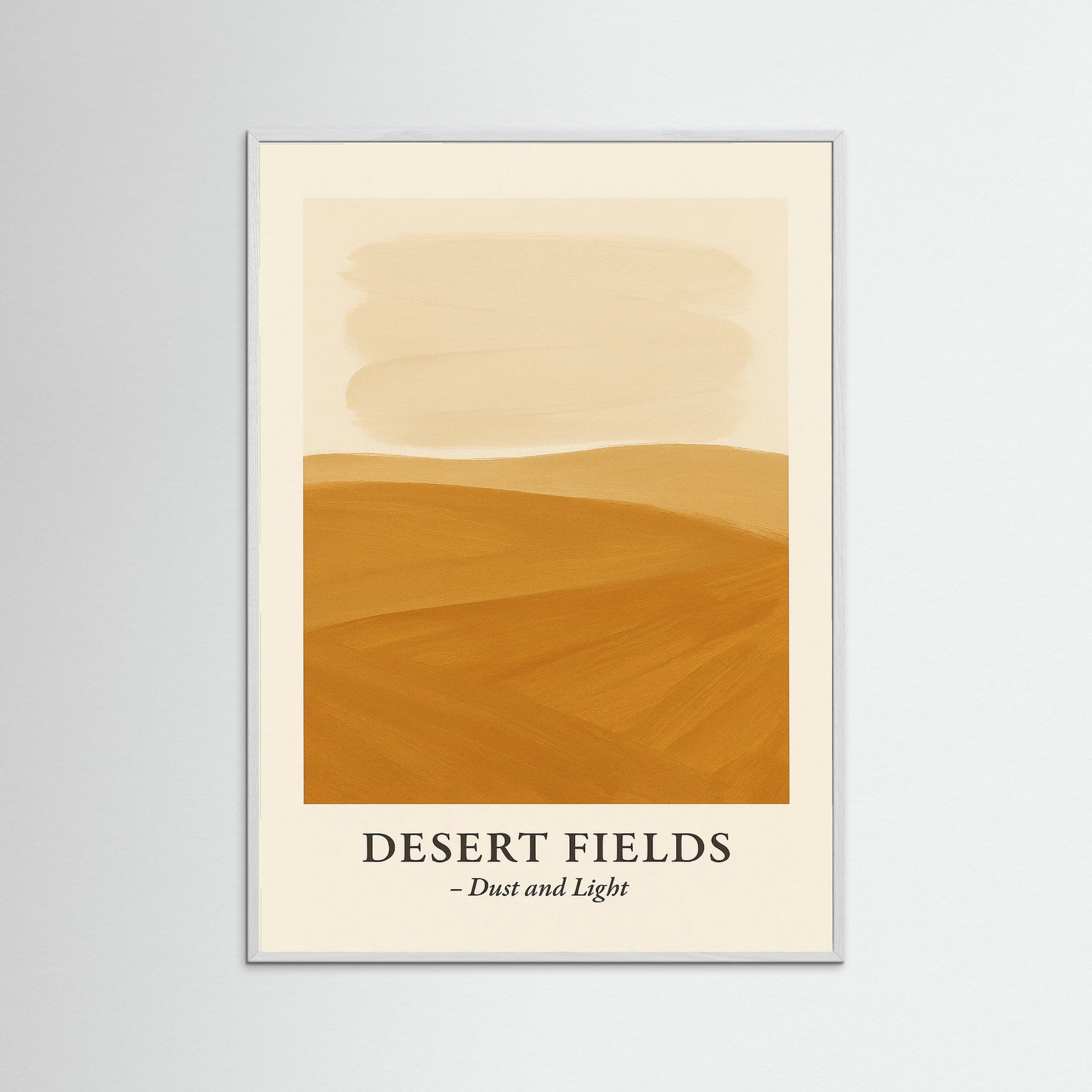White Wood Desert fields