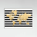 Detailed world map with cities, Harper Poster – Poster und Kunstdruck