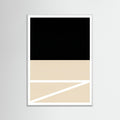 White Wood Diagonal Balance
