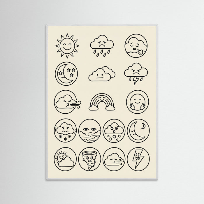 White Wood Diverse Moods