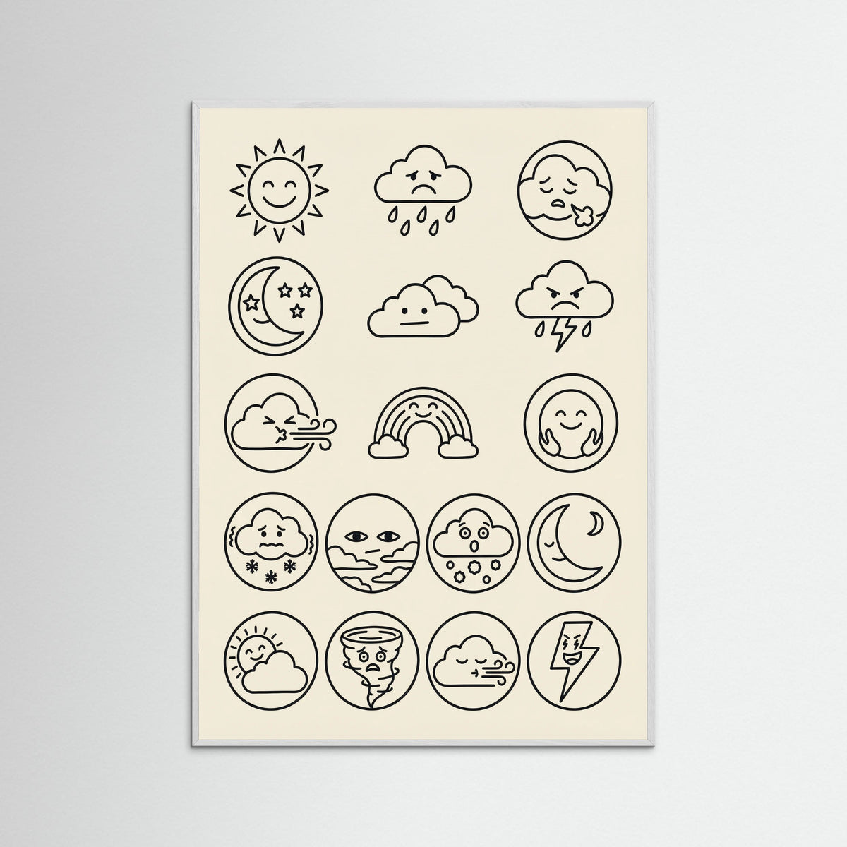 White Wood Diverse Moods