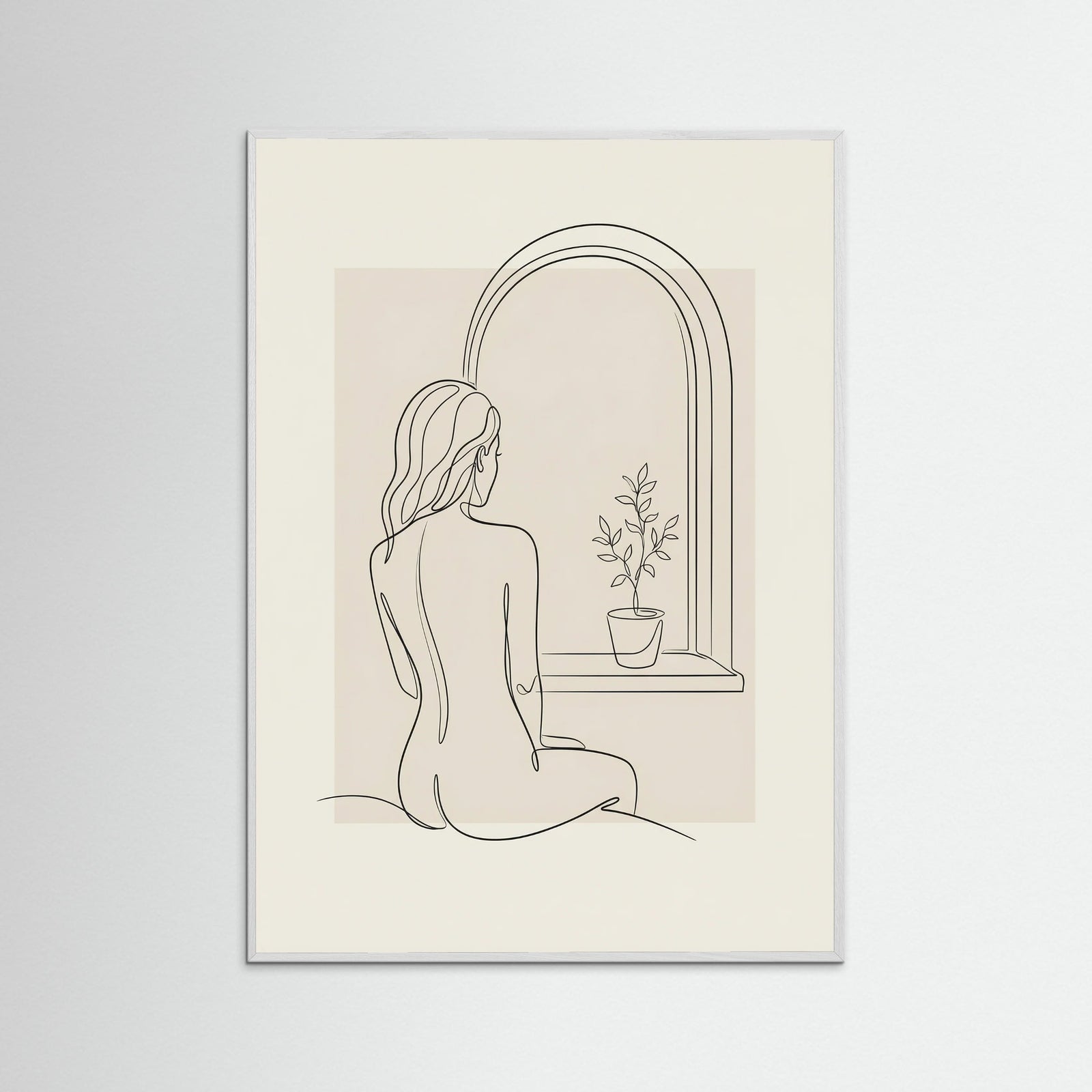 White Wood Dreamy Curves