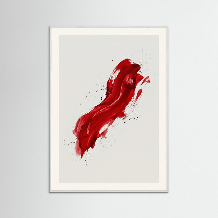 White Wood Dynamic Cobalt Gesture