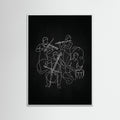 White Wood Dynamic Human Forms