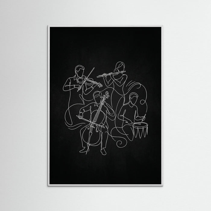 White Wood Dynamic Human Forms