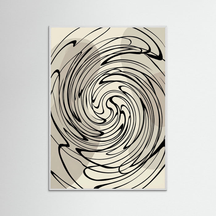 Dynamic Line Dance – Poster und Kunstdruck