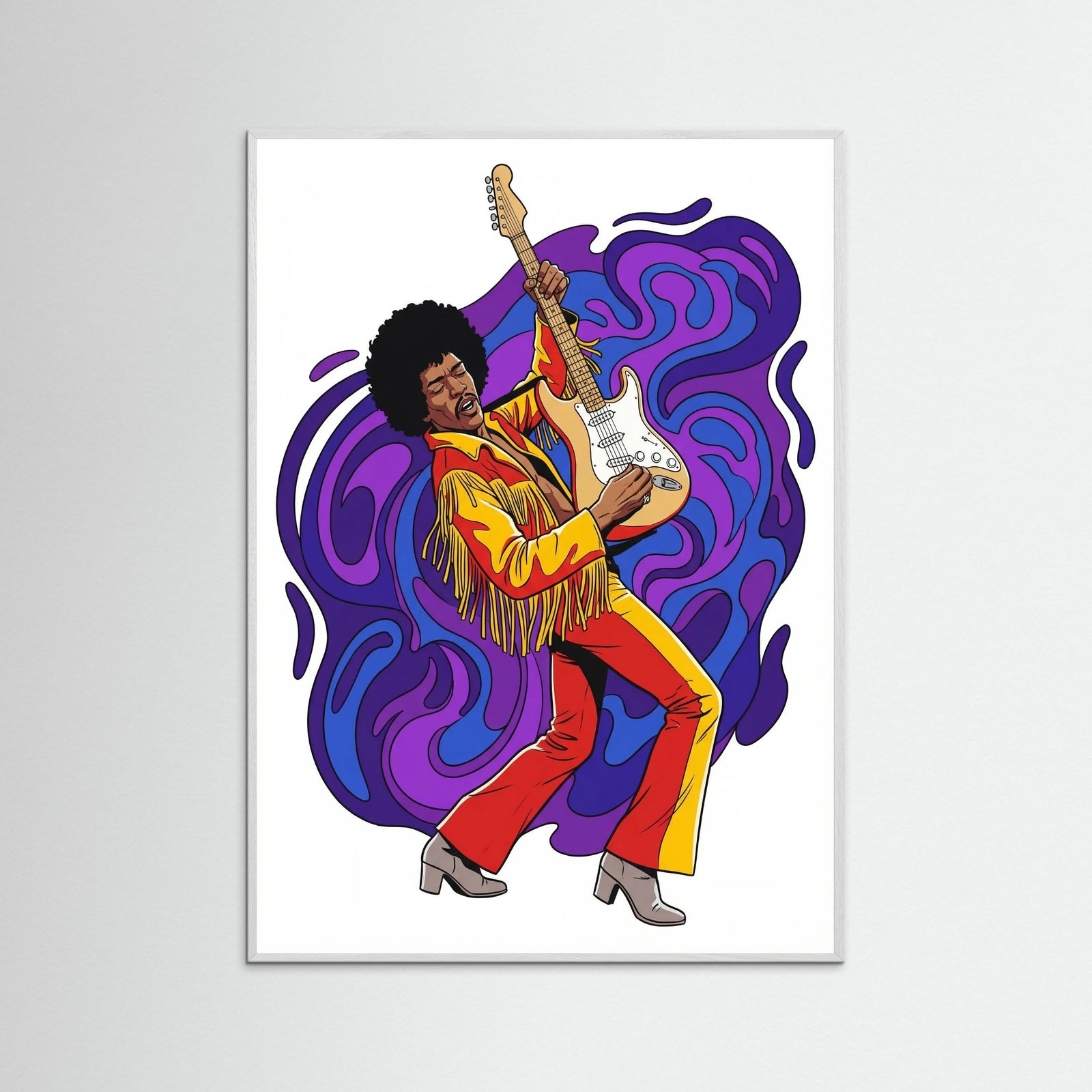 White Wood Dynamic Rock Legend