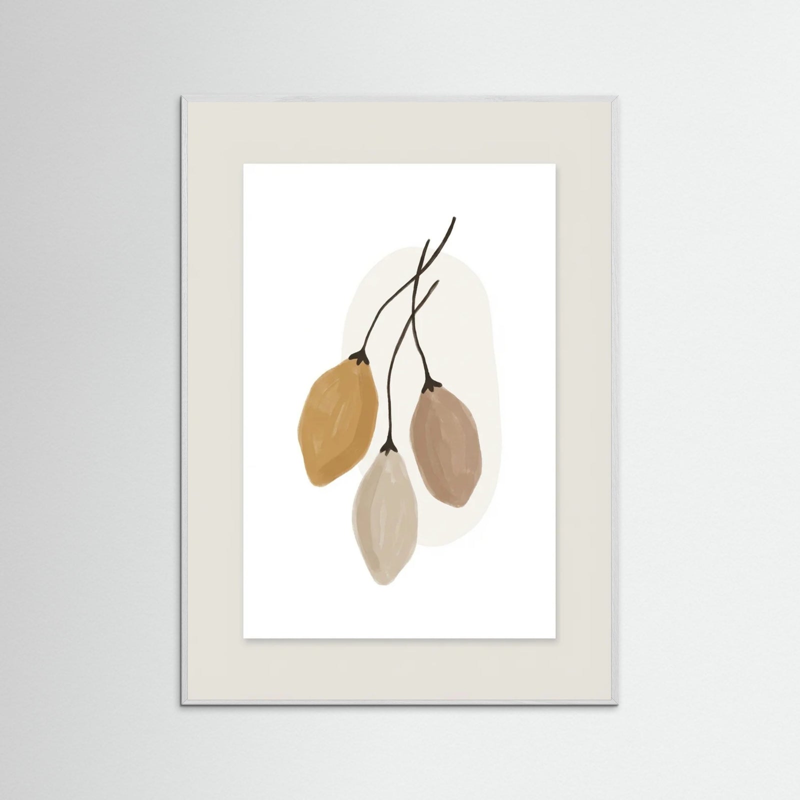 White Wood Earthen Bloom