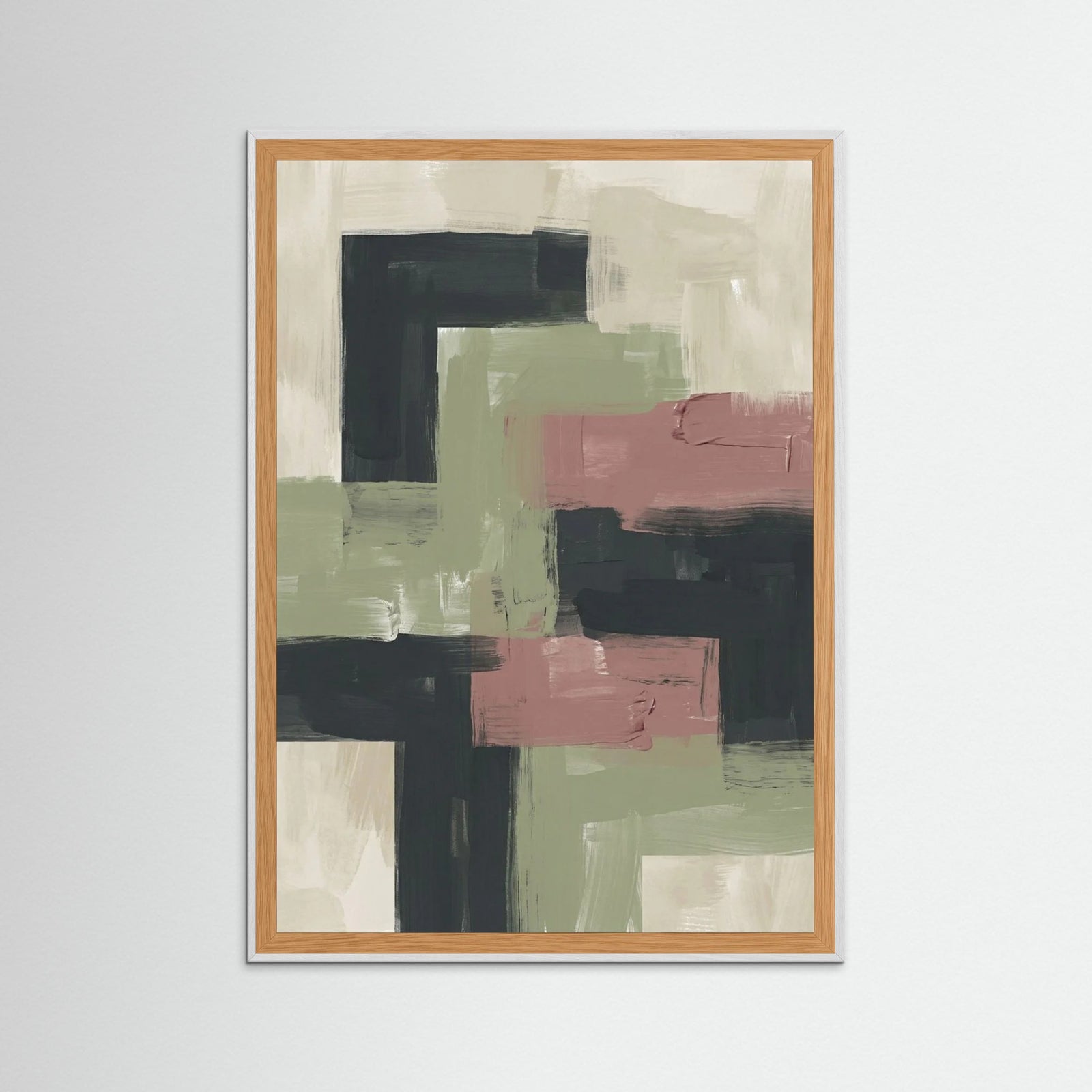 White Wood Earthen Geometry