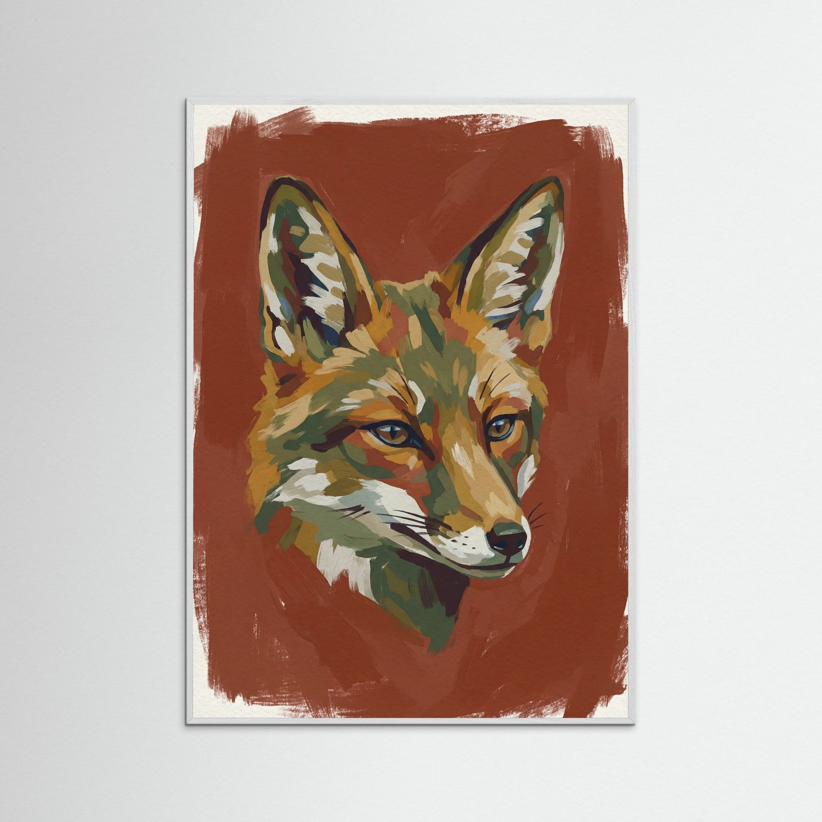 White Wood Earthen Mask