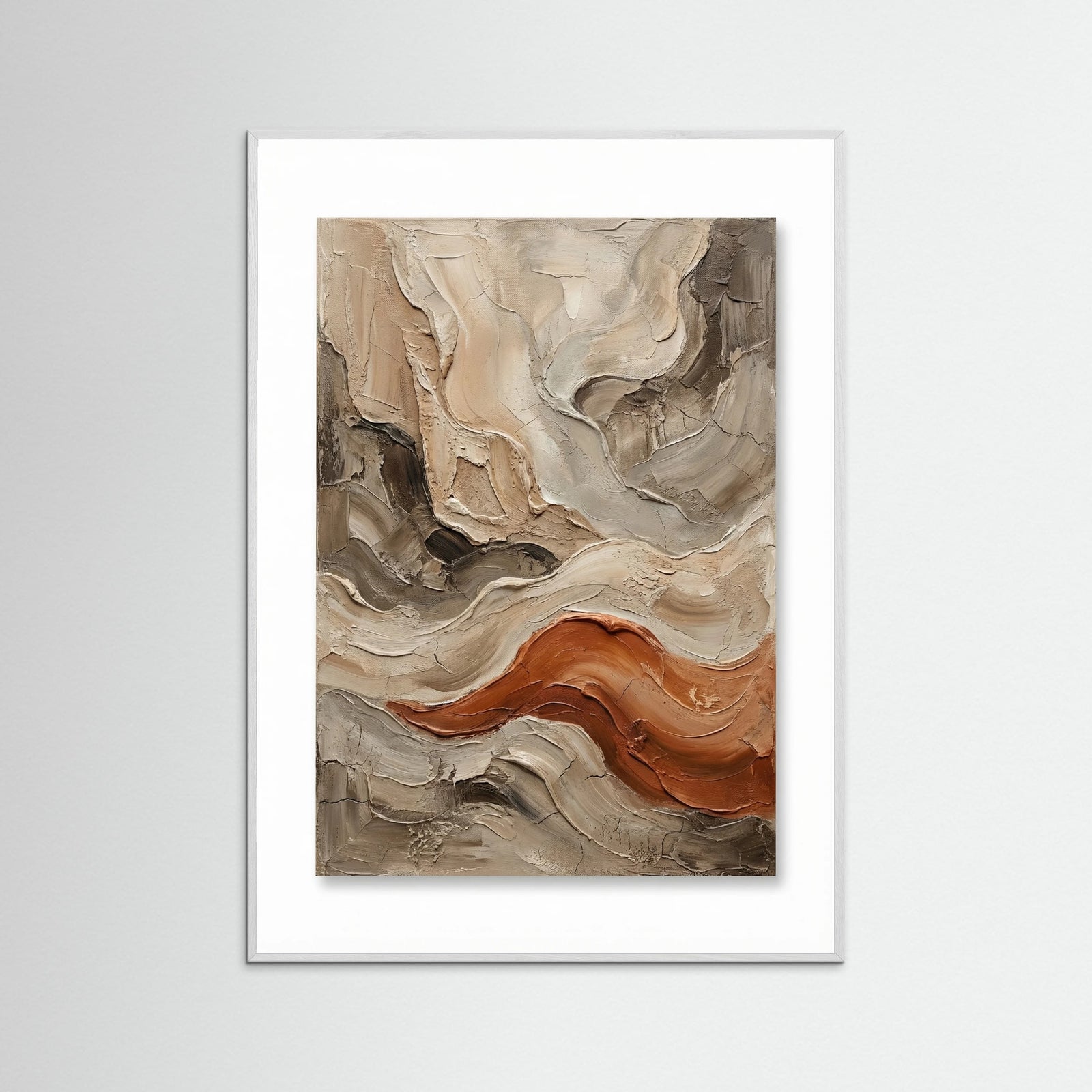 White Wood Earthy Patches