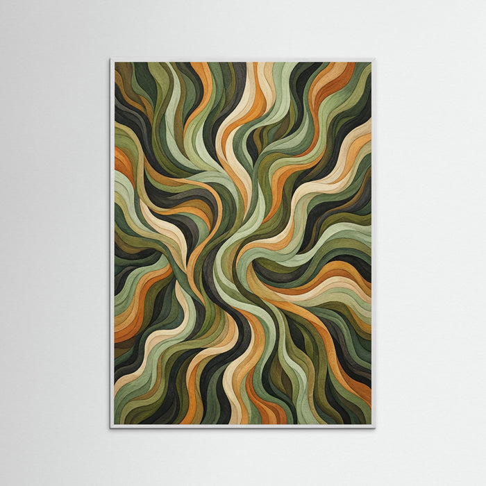 White Wood Earthy Undulations