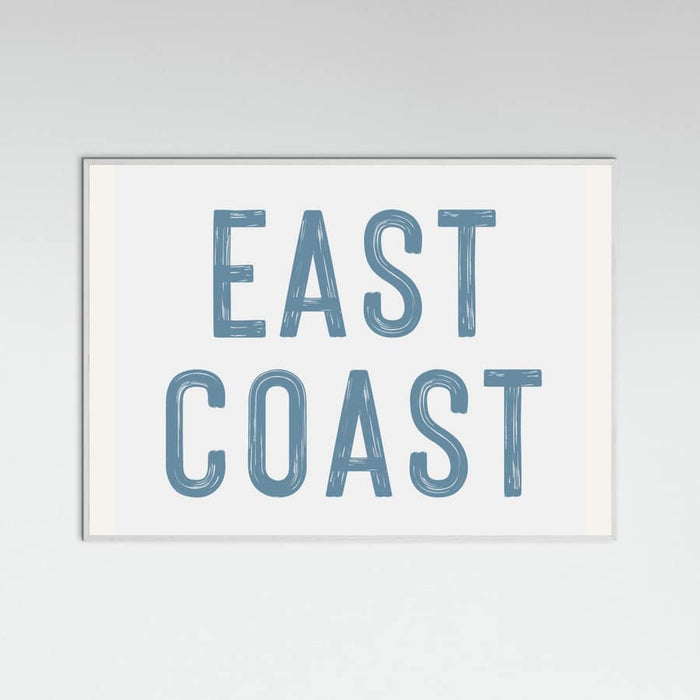 East Coast - Horizontal Poster – poster and art print