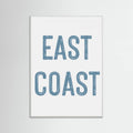 East Coast - Vertical Poster – Poster und Kunstdruck