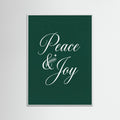 White Wood Elegant Christmas Script