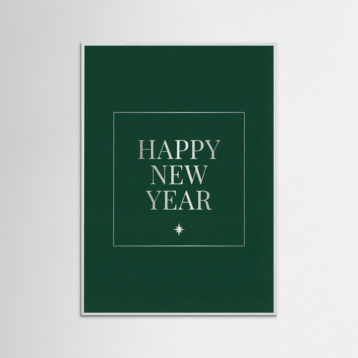 White Wood Elegant Christmas Wish