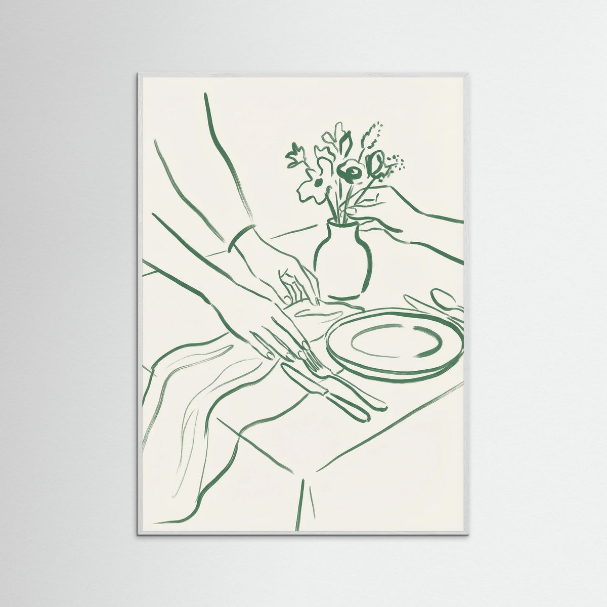 White Wood Elegant Toasts