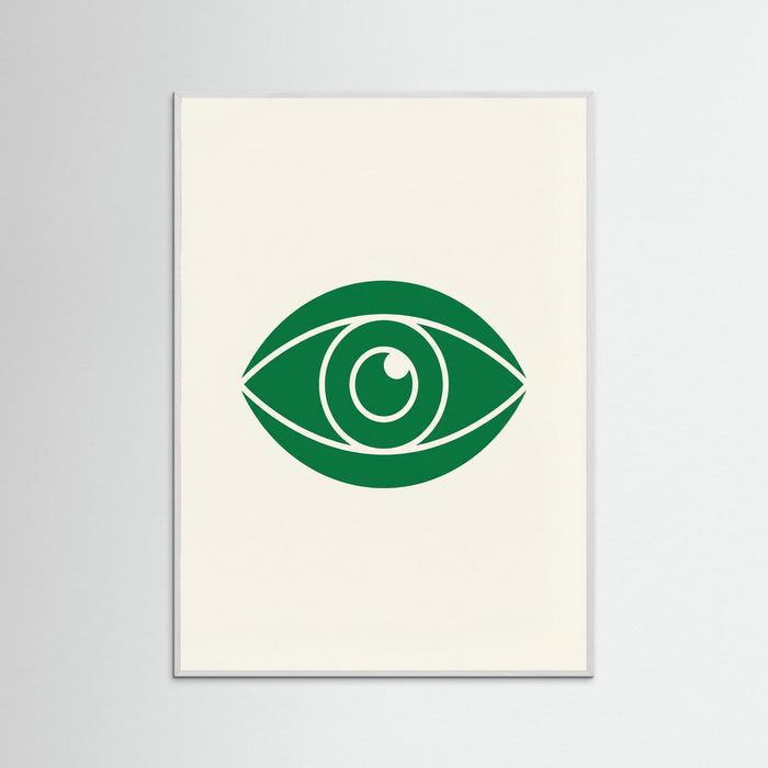 Emerald Gesture – poster and art print