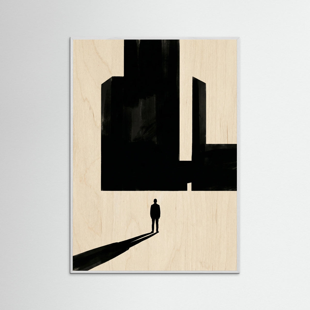 White Wood Enigmatic Silhouettes