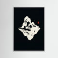 White Wood Enso Serenity Black