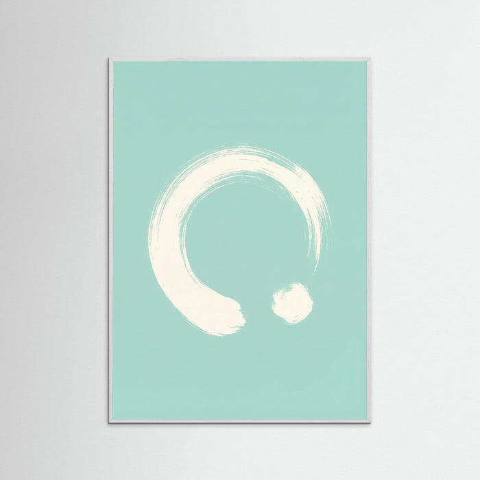 White Wood Enso Serenity