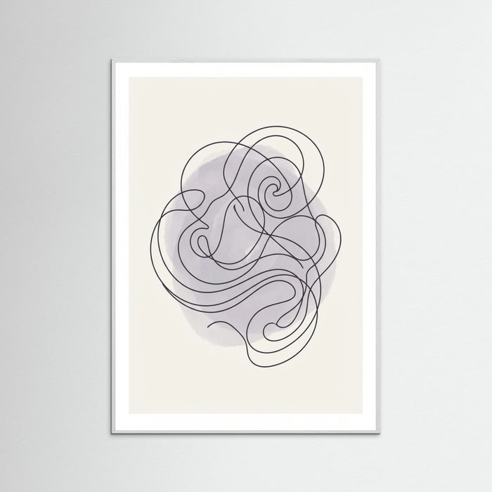 White Wood Entwined Thoughts