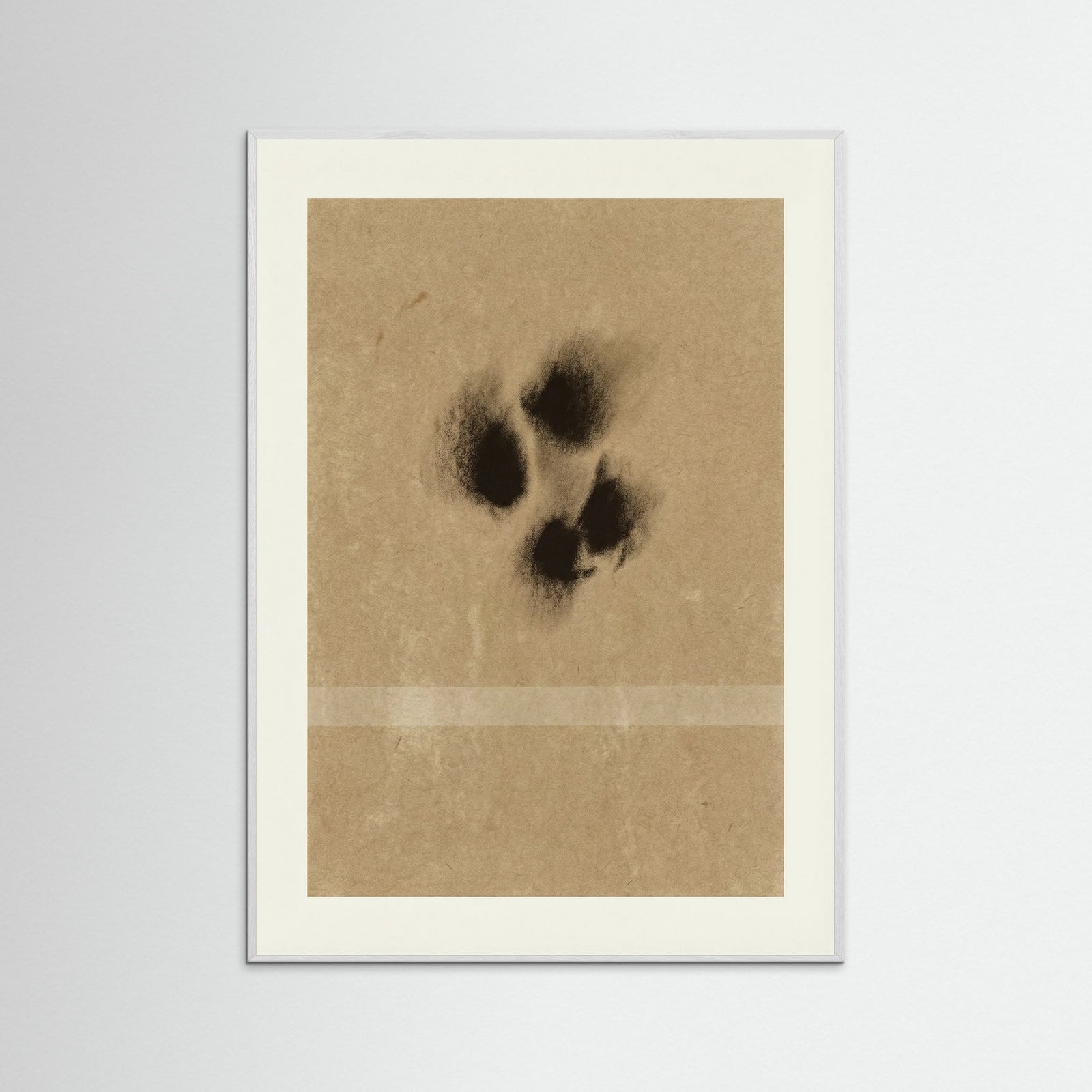 White Wood Ephemeral Marks