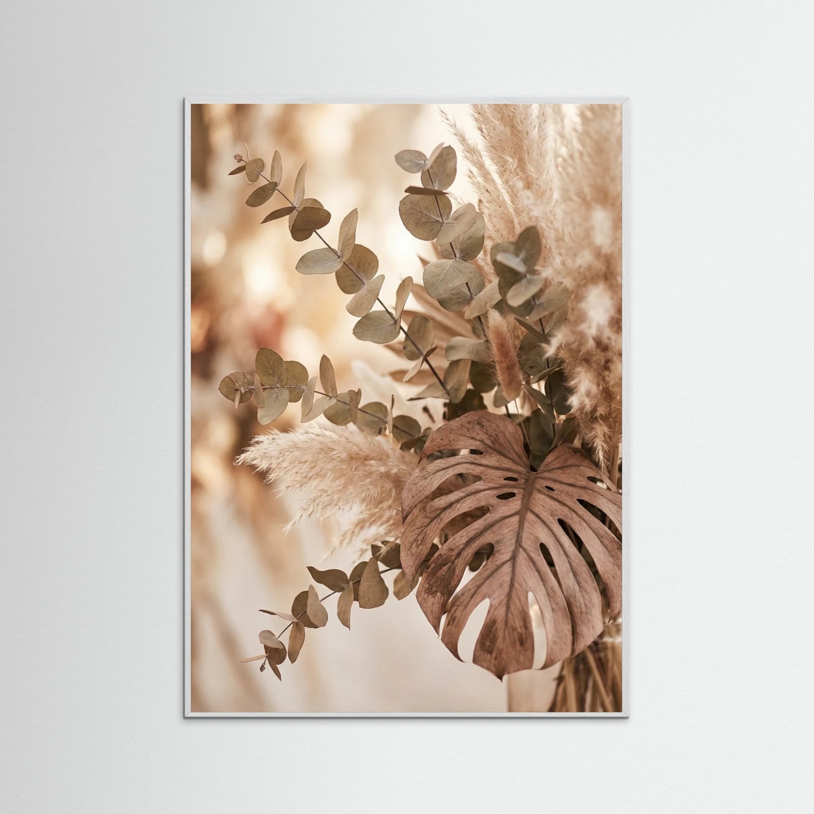 White Wood Ethereal Bloom