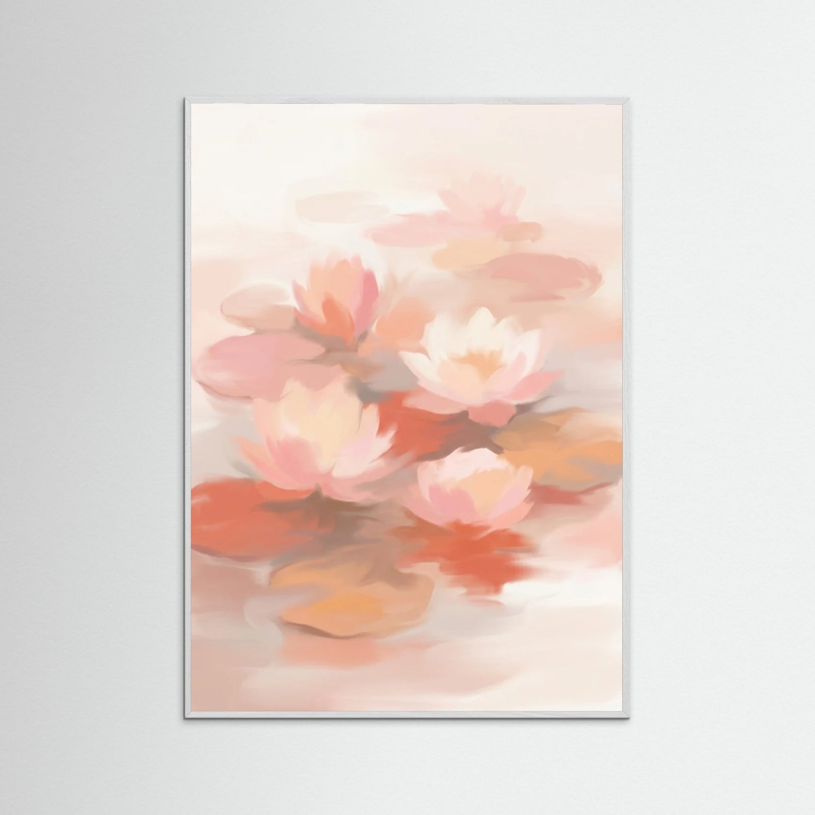 White Wood Ethereal Bloom