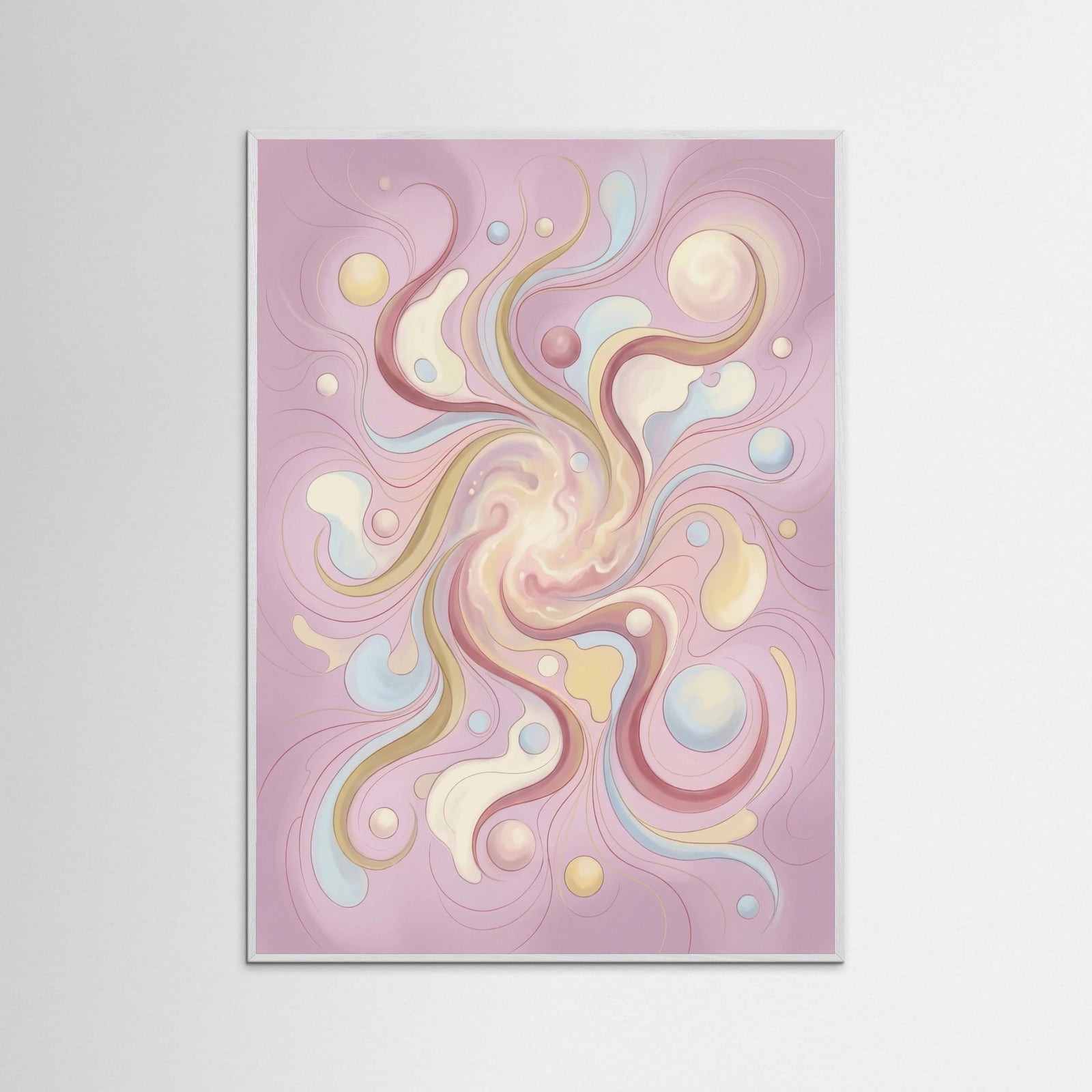 White Wood Ethereal Bloom