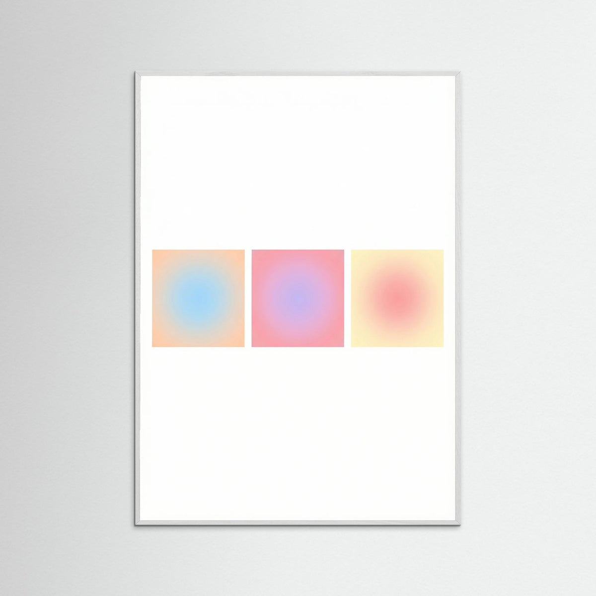 White Wood Ethereal Glow Pink