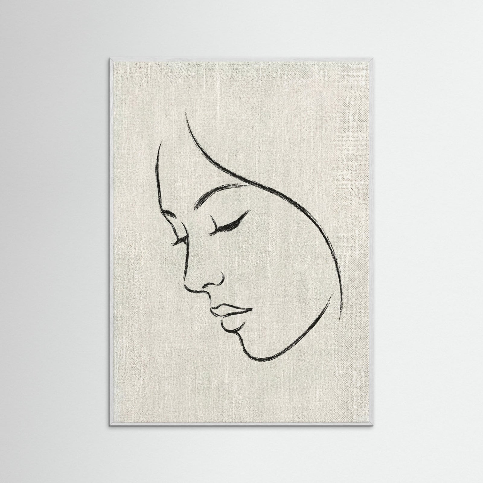 White Wood Ethereal Silhouette