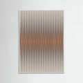 Euphoria - Gray and Orange Poster – plakat og kunsttryk
