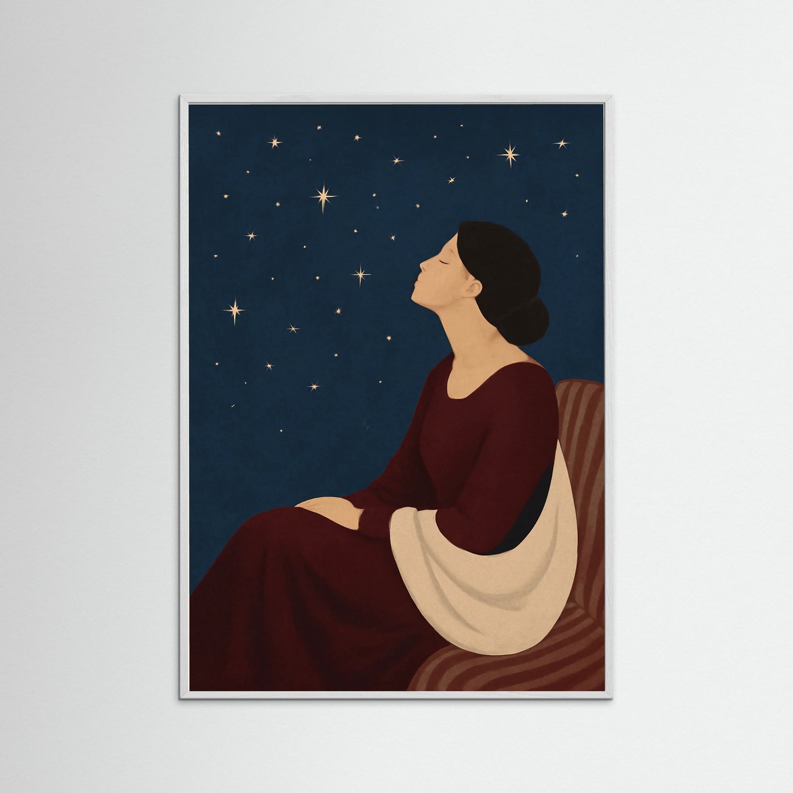 White Wood Evening Serenade