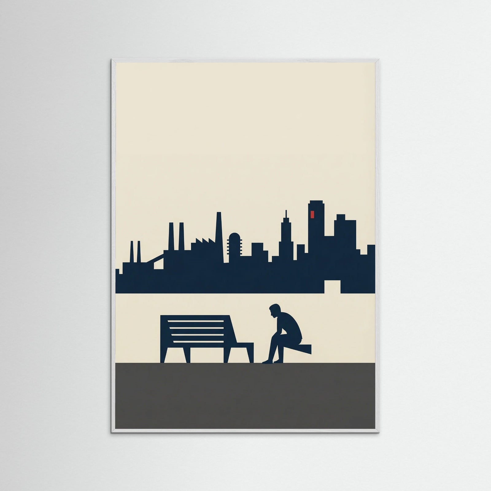 White Wood Everyday Silhouettes