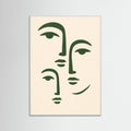 White Wood Expression Blue